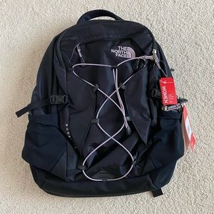 North Face Women’s Borealis Backpack Black/Purple
